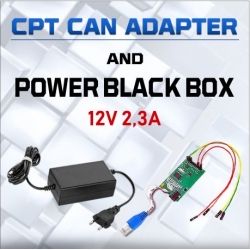 cpt can adapter power black box