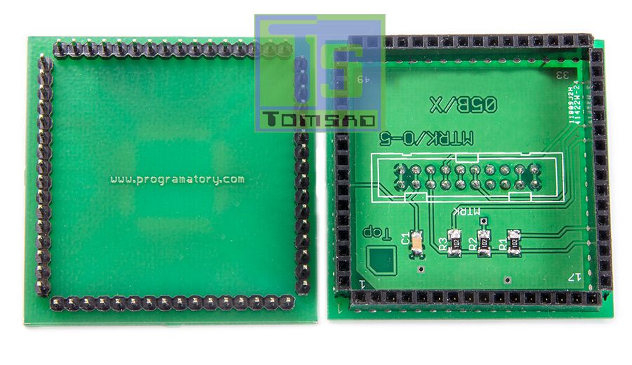 Adapter QFP-64 programator HC705
