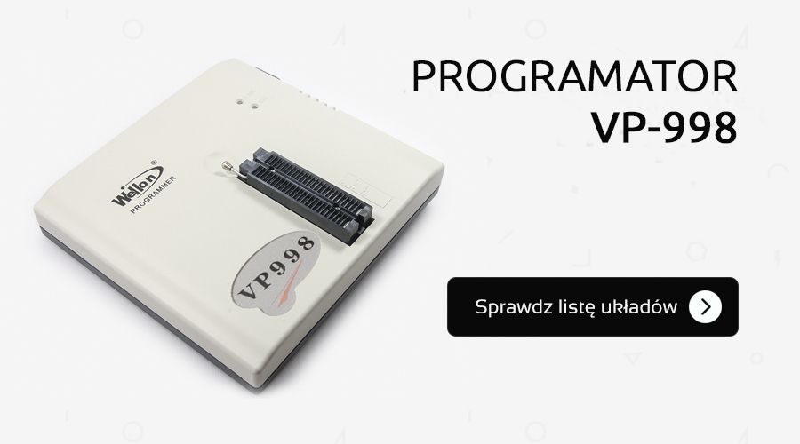 list układów vp-998 programmer